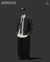 ST Basic Oxford Overfit Stripe Shirts