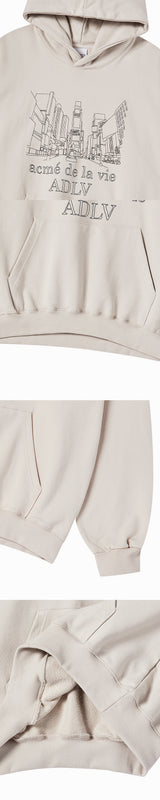 25FW CITY VIEW HOODIE ESSENTIAL BEIGE