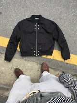 No.1852 heavy nylon MA-1 JK