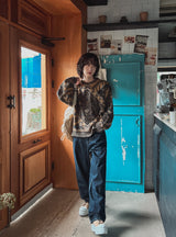 ライオン ヴィンテージ ニット ロングスリーブ Tシャツ