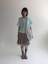 Merci Chiffon Midi Skirt (4color) 