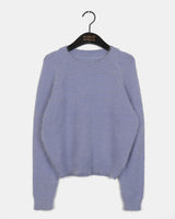 Lakong Loose Fit Angora Round Knitwear