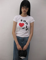 ドットロゴT (WHITE)