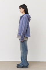 Noven Washed Zip Hoodie