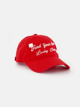 Lucky Clover Cap-Red
