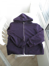 heavy knit hoodie