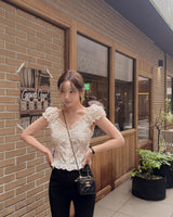 Dalo puff banding blouse