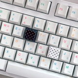 [withsome made] パステルドットLEDキーキャップキーリング (1 Key)