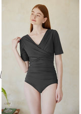 Hazel swimsuit Charcoal