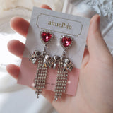 Party Ribbon Princess Piercing - Rosepink/Silver Color