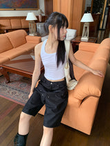 TWIST HOLE SLEEVELESS (2C)
