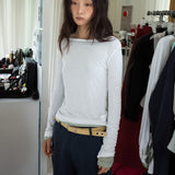 SOFT BOATNECK T (IVORY)