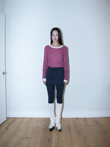 LONG LEGGINGS & SKIRT (NAVY)