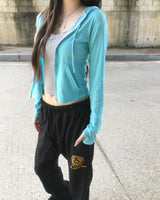 Sagging flare pants