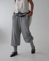 Warmer Layered Wide Jogging Pants