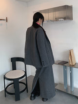 ウールソフトロングスカート (4COLOR)