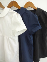 Snow dot blouse ( 3color )