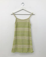 Airy Stripe Flow Dress (4color)
