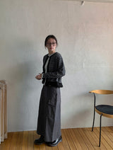 Ferns Cargo Cotton Long Skirt