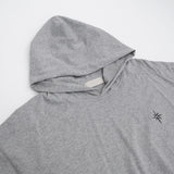 No.1367 sting simple hood T (3color)