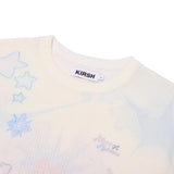 KIRSH X PYITU オールオーバーグラフィック ルーズフィットニット【アイボリー】