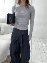 Layered long sleeves(4color)