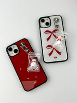 Twin Ribbon Epoxy Bumper Case(White)