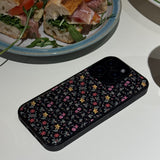 [+Magsafe] ブルームカラーブラックエポキシバンパーケース