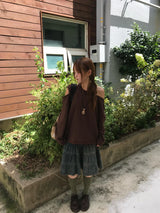シアーデニムティアードスカート