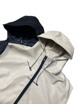 Make Cropped Hooded Leather Vest 2C