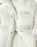 25FW WOMAN デタッチャブルクロップダックダウンジャケット