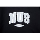 Nus. x HUKEフードT（ブラック）