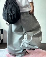 STRING. KOREAN 🖤 DURABLE VER. 2 BALLOON LONG PANTS 🤍🩶 - 3 COLORS