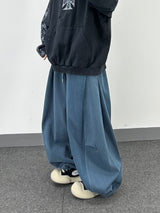 ピグメントカーブドスウェットパンツ