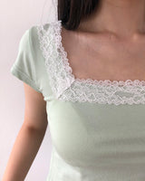 Newkit Lace Short Sleeve T-Shirt