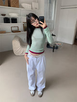 コットンピンタックジーンズ (2C)