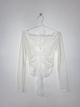  daisy slimmer scarf top(3 color)
