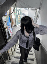 Silk Stripe Classic Shirt