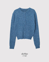 MT Basic Soft Crop Knit Cardigan (6color)