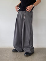Fresh Pintuck Balloon Wide Slacks 5C