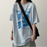 ブリングキャットボクシーフィットショートスリーブTシャツ