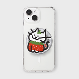 strawberry cat magsafe smart tok