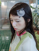 UnsocialNight オリジナル Little Hat リボン3色 スウィートヘアクリップ