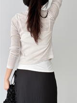 breeze button cardigan