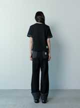 CELLING SET UP STRIPE POINT SWEAT PANTS