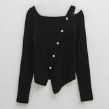 (T-7010)MORGAN SEMI SLIM KNIT