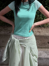  URBAN CROP TEE