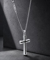 NN-105 Blackstone Cross Necklace