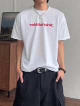 リレーション クロップ ハーフTシャツ (4color) (No.985)