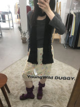 Mogu frill knee socks (9color) 